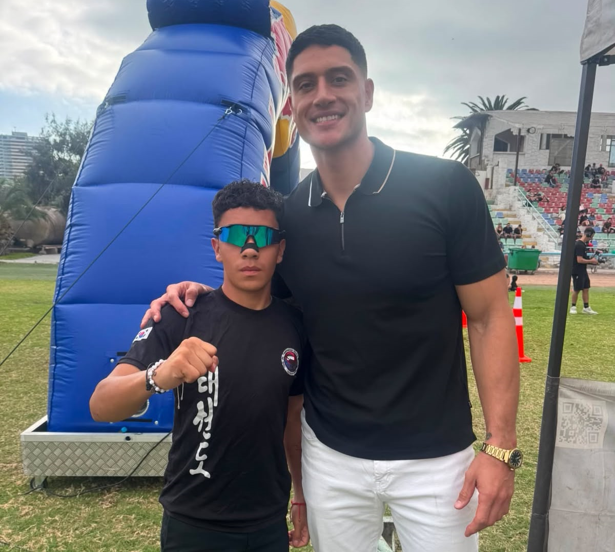 Matías Leiva representó con orgullo a Norte Grande en el "Desafío Sammis Reyes"