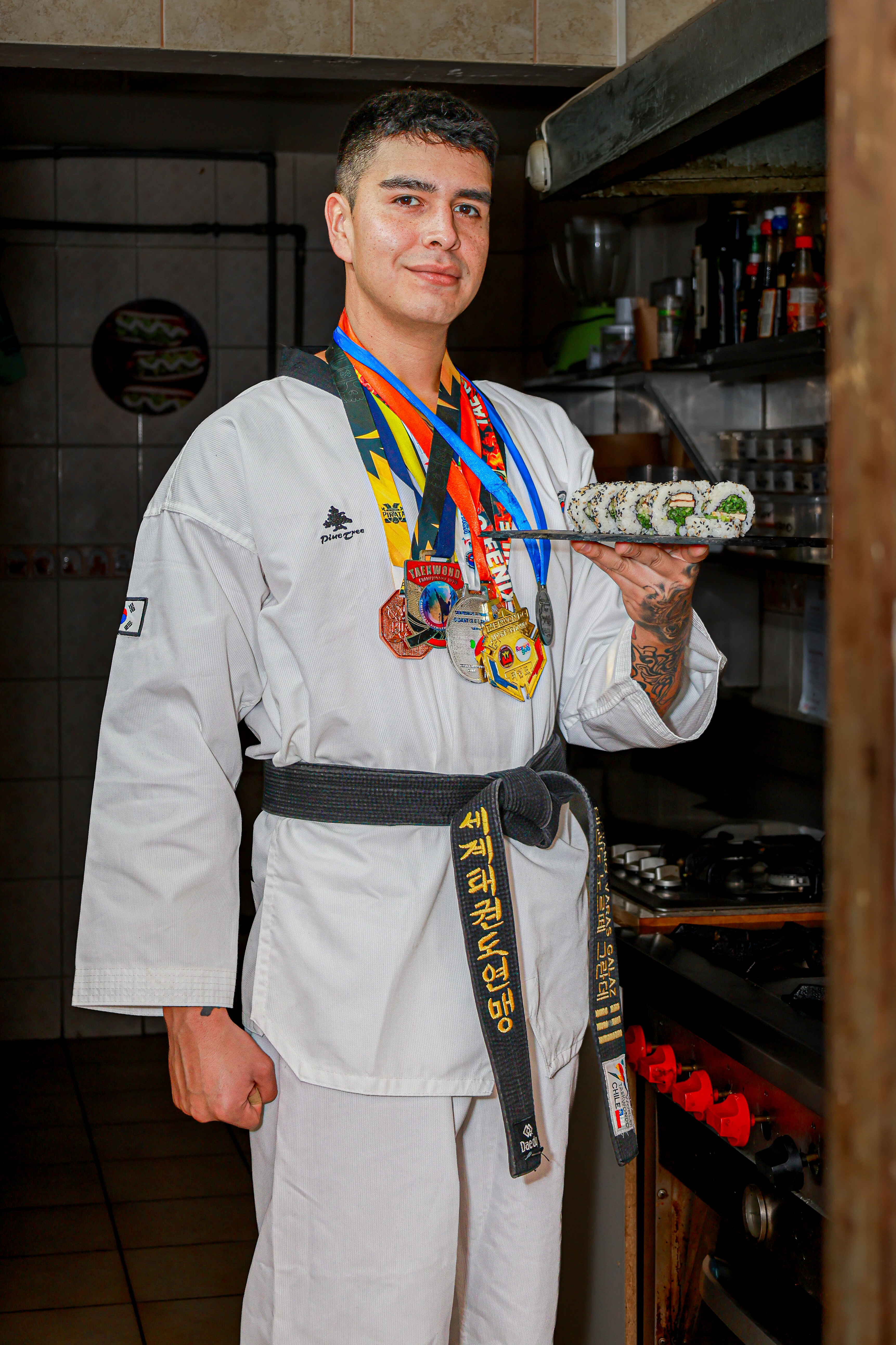 De maestro del tatami a maestro de la cocina: La historia de perseverancia de Luciano Varas