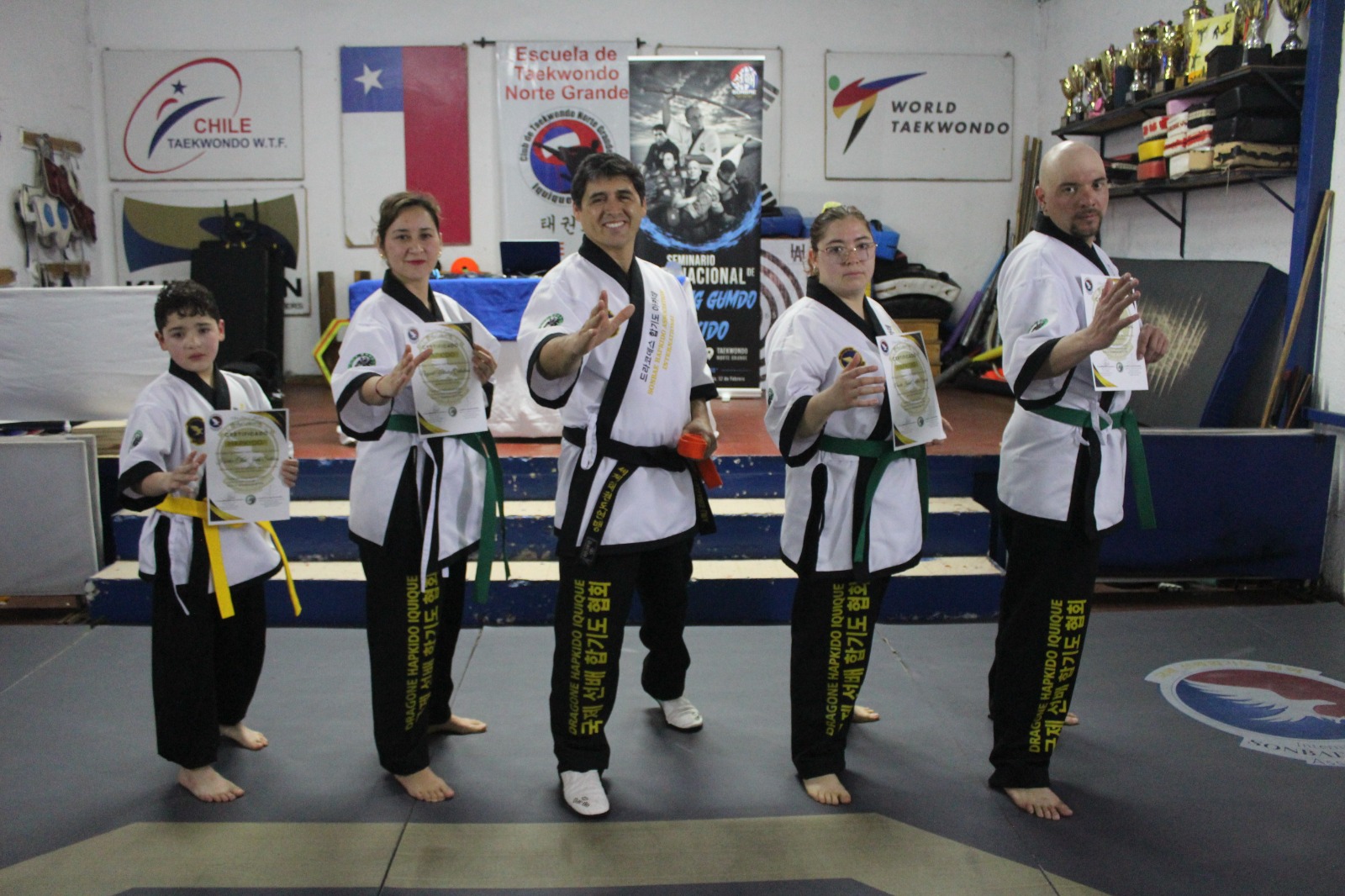 ¡Orgullo y disciplina! Así se vivió la jornada de examen de grados en nuestra academia de Hapkido